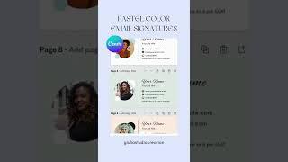 Business Email Signature Templates | Canva Business Template | Email Signatures | Email Signature