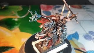 Mannfred von Carstein kitbashed painted soulblight gravelords
