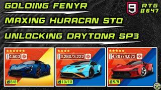 Asphalt 9 | GOLDing Fenyr, MAXing STO, UNLOCKing Daytona | RTG #647