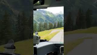 Driving a public bus in Switzerland is like...