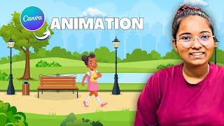 Cartoon Animation Videos Tutorial in Canva | Animation Simplified 