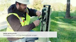 How To Install Fiber Optic Cable In An Outdoor Pedestal? | Corning Evolv™ Terminals