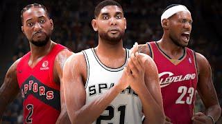 Cooking with Raptors Kawhi, Prime Duncan & Young Bron in 2K25 Play Now Online