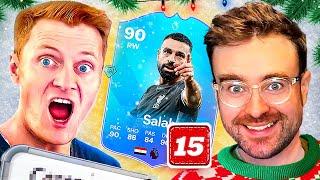 FC25 Squad Builder Showdown Advent Calendar! POTM SALAH! Day 15 vs Tom