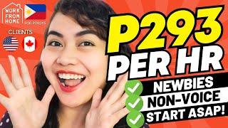 Start ASAP: $5/hr Salary for No Experience + Non-Voice Online Job | Work From Home for Pinoys