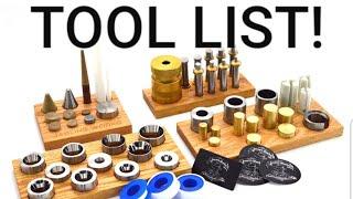 Tool List of What You Need to Make Coin Rings