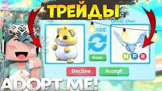 ТРЕЙДЫ НА GOLDEN HAMSTER В АДОПТ МИ | ШОК ТРЕЙДЫ | Adopt me roblox