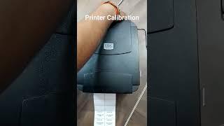 How To Calibrate TSC TTP-244 Pro Label Barcode Printer | Fix Red Light Error