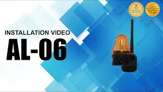 DIY How to Install a Flashing Light with Antenna - Altech AL-06 Installation