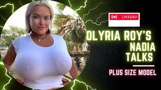 OLYRIA ROY'S Plus Size Model Curvy Instagram Celebrity Wiki Biography Relationship Figure