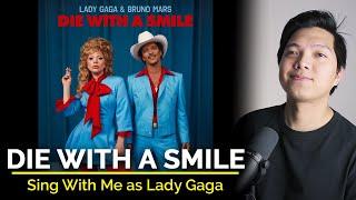 Die With A Smile (Male Part Only - Karaoke) - Lady Gaga & Bruno Mars