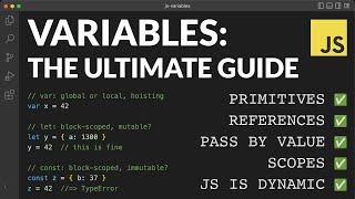 JavaScript Variables: The Ultimate Guide