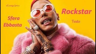 Sfera Ebbasta - Rockstar - Testo