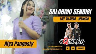 SALAHMU SENDIRI - ALYA PANGESTY - OQINAWA LIVE WEDDING COVER