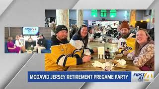 McDavid Jersey Retirement Party at Voodoo Brewing Co.