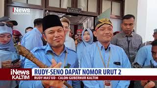 Rudy Mas’ud Dan Seno Aji Dapat Urut Nomor 2, Angka Yang Diharapkan | iNews Kaltim