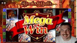 МАЗИК ИГРАЕТ В ГАМОМАТ! МАЗИК ПОКАЗЫВАЕТ НОВЫЙ СЛОТ BOOKS AND BULLS (GAMOMAT)