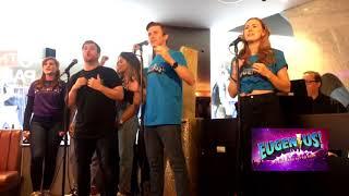 Rob Houchen, Laura Baldwin and Dan Buckley sing Go Eugenius from Eugenius! Live