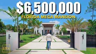 Inside a $6,500,000 FLORIDA MEGA MANSION | Parkland | Peter J Ancona