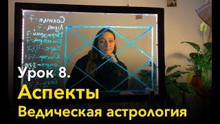 Урок 9. Аспекты. Что такое аспекты, какие они бывают и как их использовать. Ведическая астрология.