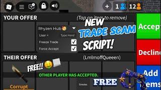 [OP! ] BEST MM2 TRADE SCAM SCRIPT! (WORKING 2025! ) | PASTEBIN | MURDER MYSTERY 2