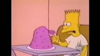 The Simpsons Shorts- Bart and Dad Eat Dinner