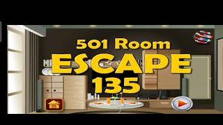 501 room escape 2 level 135 (Classic door escape) 101 Room Escape