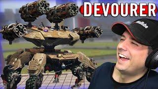 War Robots new Spider Titan: DEVOURER Gameplay