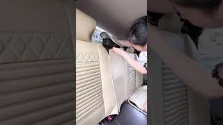 Muchkey Car Seat Cover Full Set Installation Video