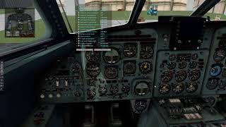 Felis Yak-40 X-Plane 11 Startup & Takeoff