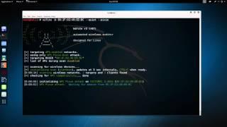 Kali Linux ---Cracking WPS with wifite on Kali Linux 2 0