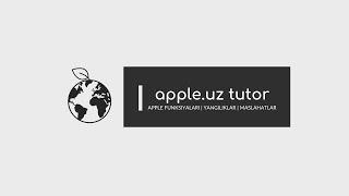 Apple.uz Tutor