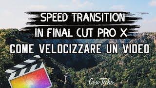 Come velocizzare un video, Effetto Speed Transition in Final Cut Pro X Tutorial