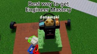 Best way to get Engineer Mastery , Roblox Ability Wars