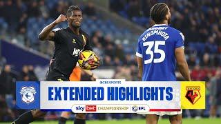 Cardiff City vs. Watford: Extended Highlights | EFL Championship | CBS Sports Golazo