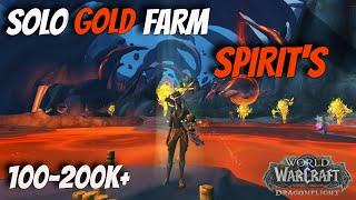 СОЛО ГОЛД ФАРМ WOW DRAGONFLIGHT 10.0! SOLO GOLD FARM SPIRIT'S WOW DRAGONFLIGHT!