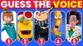 Guess The Despicable Me 4  Characters By Their Voice...!  | Mega Minion Quiz