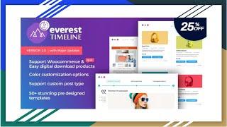 Everest Timeline - Best Timeline Plugin for WordPress | Horizontal & Vertical Timeline