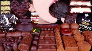 ASMR DUBAI CHOCOLATE KITKAT ICE CREAM NUTELLA DESSERT MUKBANG 두바이 초콜릿 먹방 ドバイチョコレート 咀嚼音 EATING SOUNDS