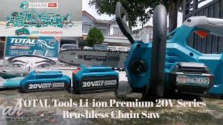 TOTAL Tools P20s Li-ion Battery Chain Saw.TGSLI2001