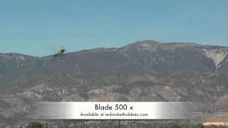 Blade Helis Blade 500 X 3-D Aerobatic Rc Helicopter Flybarless Heli