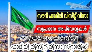 Saudi Family Visit Visa|New Update|Visa Stamping|Saudi Arabia|Malayalam.