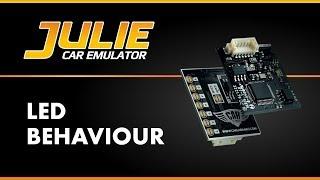 Julie™ Emulator - LED behavior