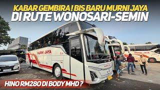 PAKAI HINO RM280 ABS DI BODY JB5 MHD‼️MENJADI YANG PERTAMA DI RUTE WONOSARI SEMIN MURNI JAYA E256