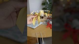 Schleife binden Hack für Weihnachten #diy