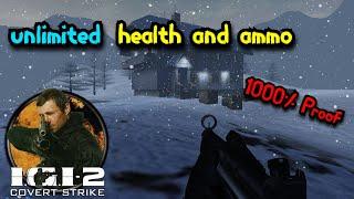 HOW TO GET UNLIMITED HEALTH AND AMMO IN IGI 2 : COVERT STRIKE || SAQQI ||