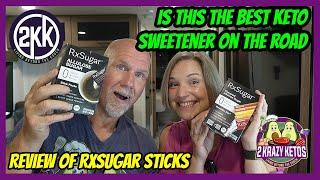 The Ultimate Keto Sweetener For On-the-go Treats! | Review of RxSugar sticks