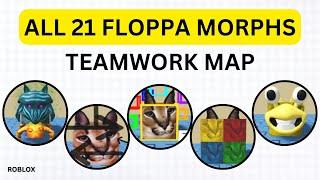 How To Find All Floppas in Teamwork Map | Roblox Find The Floppa Morphs