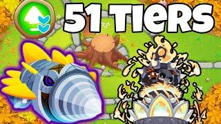 How to Beat Elite Dreadbloon Tree Stump in 51 Tiers | Elite Ranked Guide