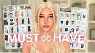 MY MUST HAVE CLOTHES CC | The Sims 4